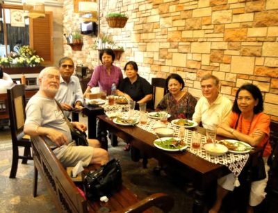 2010 Semarang after attending Santi's wedding, catching up with special friends. John and Retno Duewell. We cherish our sweet memories with you in Semarang from 1986 to 1993.