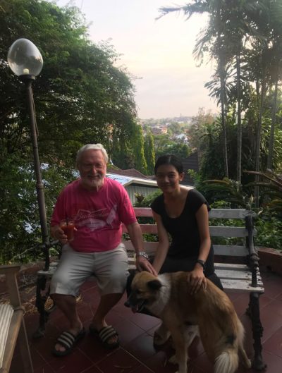 A short yet warm catch up during my visit to Semarang: Eyang John proudly presented his homemade Bloody Mary, followed by an afternoon stroll with Eyang Noes & Piquet the dog. This old photo he showed me in the living room is still one of my favorite photos in the family. Rest well, Eyang